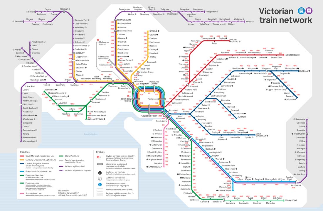 Melbourne Metro Haritası